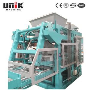 آٹو فیڈر کے ساتھ کنکریٹ بلاک بنانے والی مشین