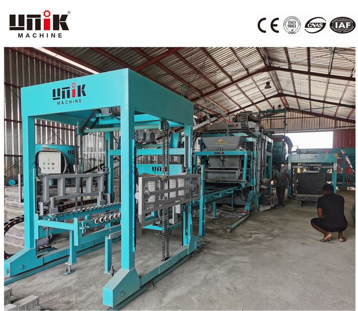 ہائیڈرولک کرب بلاک بنانے والی مشین