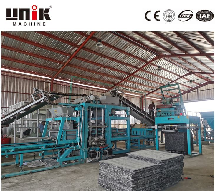 ہائیڈرولک پریس کنکریٹ بلاک مشین